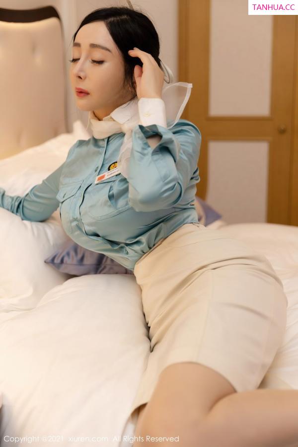 允薾  [XiuRen秀人网]高清写真图 2021.01.18 No.3014 允爾第43张图片